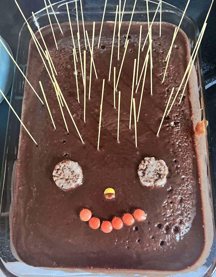 I Requested A Hedgehog Cake. This Is What My Husband Made