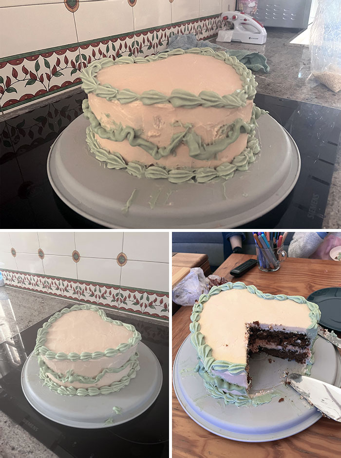 First Attempt At A Layered Cake