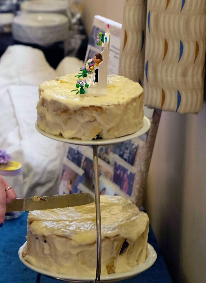 My Wedding Cake. Yes, We Paid For This