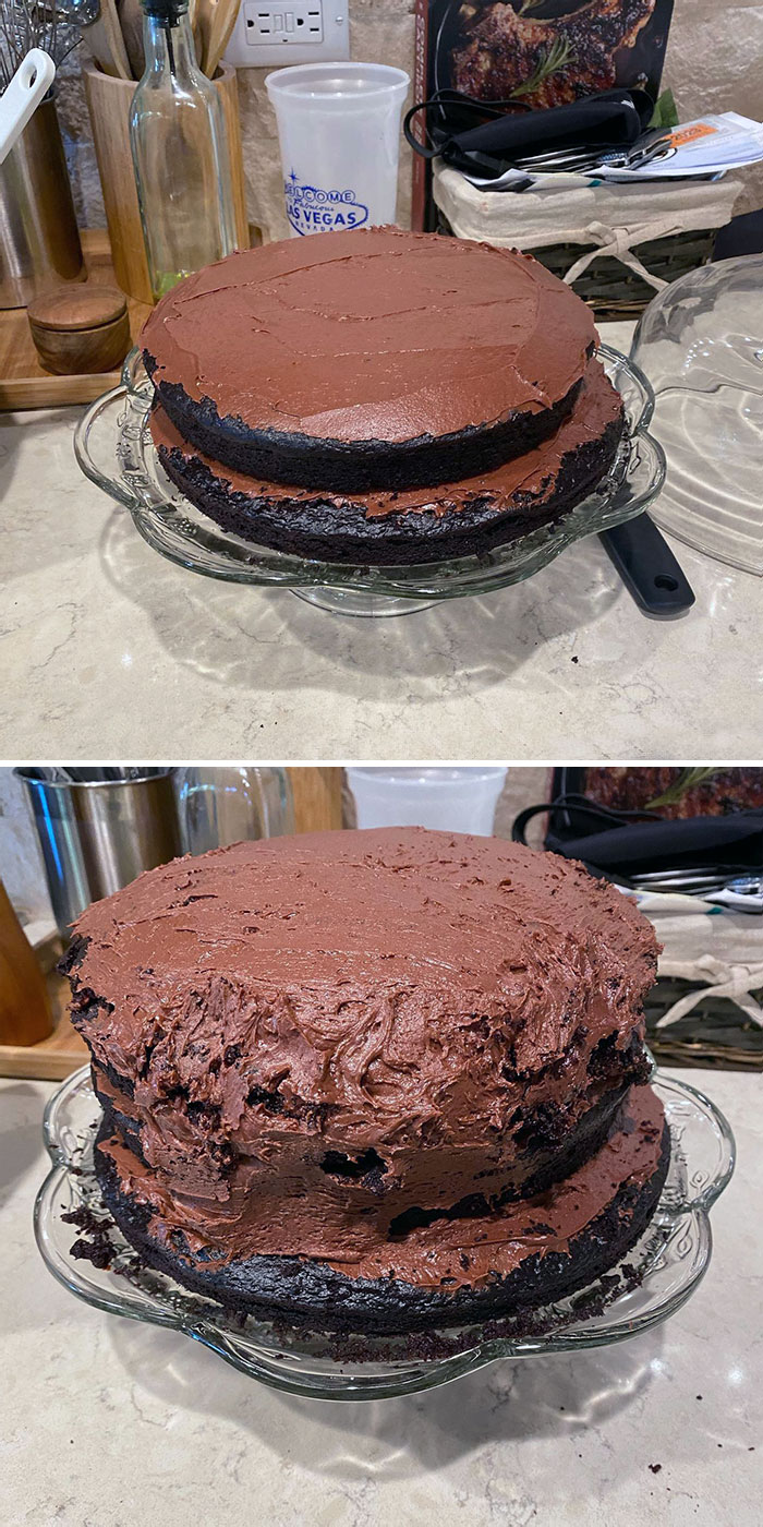 That Third Layer Really Got Me! Just Add More Frosting Right?
