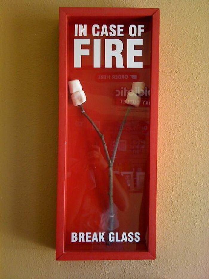 In Case Of Fire, For Those Who Were Hungry