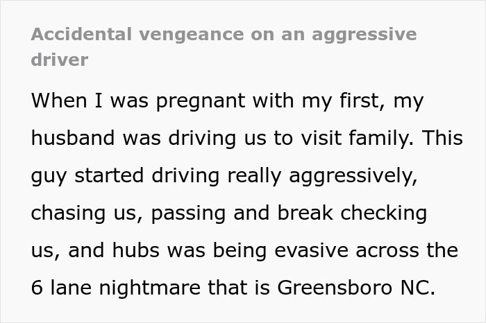 Pregnant Woman Gets Carsick Just As An Aggressive Driver Pulls Up Next To Her Window Pregnant Woman Gets Carsick Just As An Aggressive Driver Pulls Up Next To Her Window