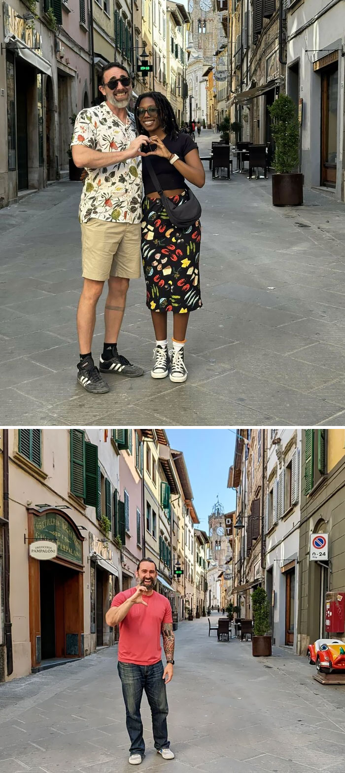 My Brother’s Vacation Pic vs. Mine