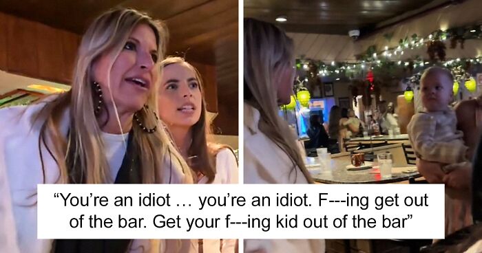 “Get Out Of The Bar”: Intense Confrontation With Parent-Shaming Woman Goes Viral