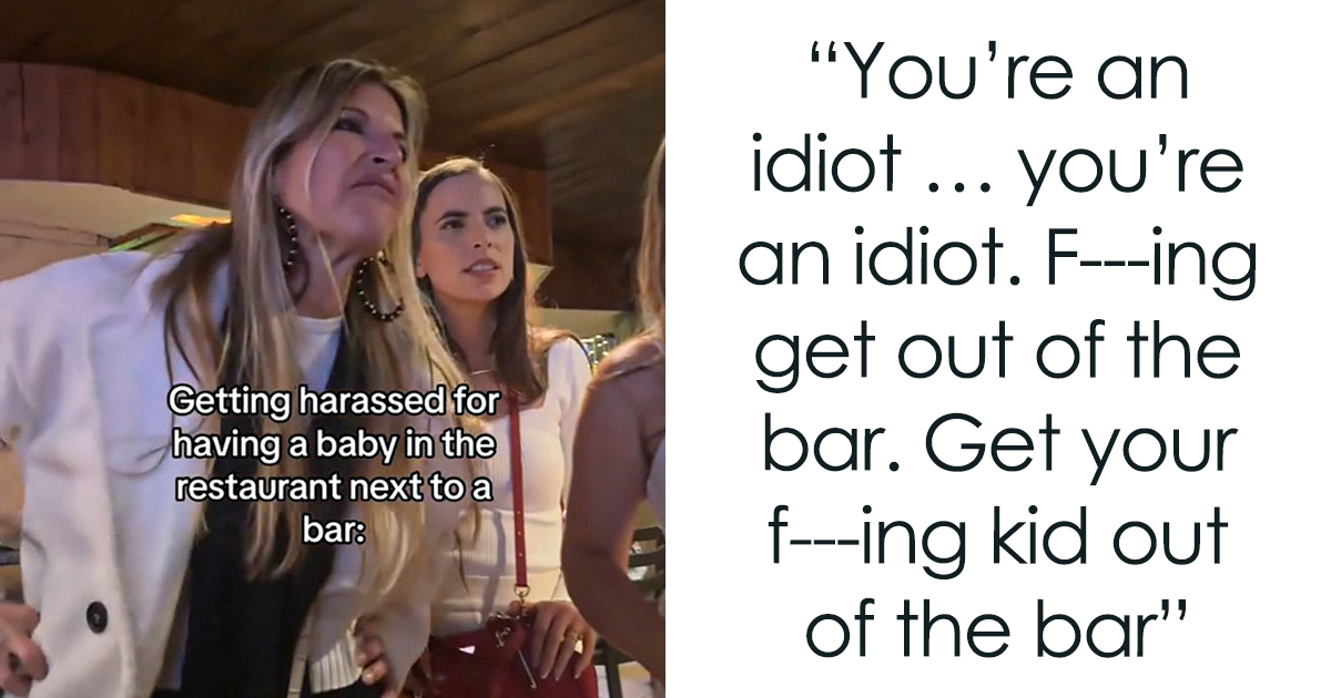 “Get Out Of The Bar”: Intense Confrontation With Parent-Shaming Woman Goes Viral
