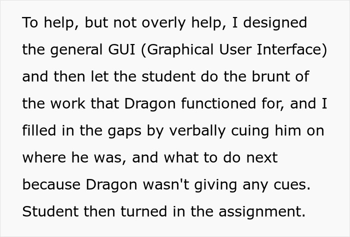 Professor Demands Blind Student To Give An Interpretation Of An Image, They Maliciously Comply Professor Demands Blind Student To Give An Interpretation Of An Image, They Maliciously Comply