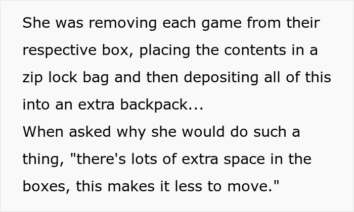 Man Terrified Of Fiancée Saving Space By Bagging Board Games Into Ziplocs Man Terrified Of Fiancée Saving Space By Bagging Board Games Into Ziplocs