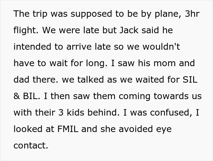 Woman Cancels Her Ticket And Leaves Family Vacation After Learning MIL Excluded Her Kids Only Woman Cancels Her Ticket And Leaves Family Vacation After Learning MIL Excluded Her Kids Only