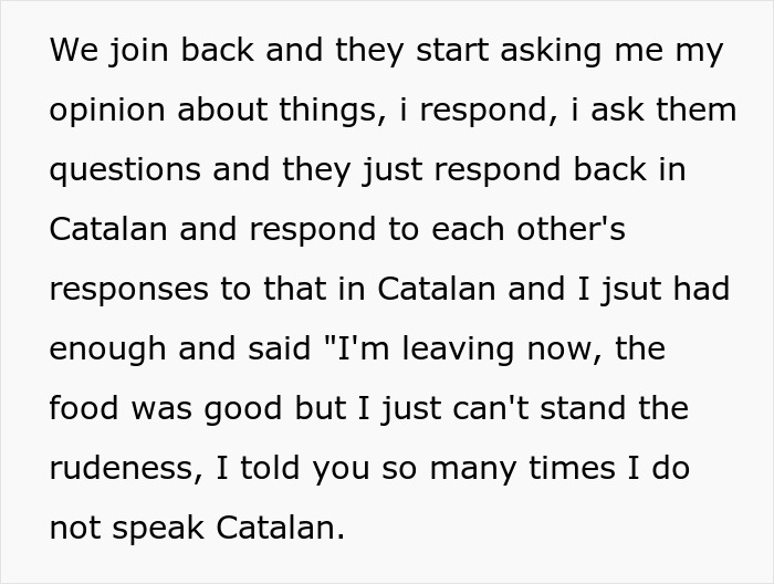 Woman’s Family Keeps Responding To Her BF In A Language That He Doesn’t Understand, He Leaves Dinner Woman’s Family Keeps Responding To Her BF In A Language That He Doesn’t Understand, He Leaves Dinner