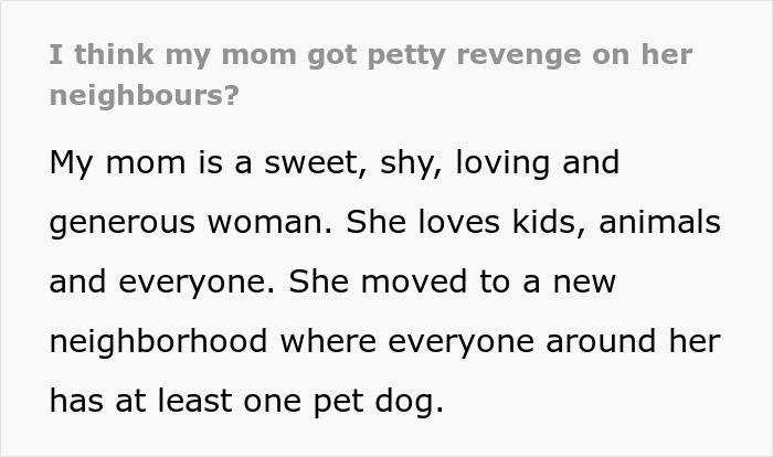 Sweet And Kind Mom Finally Snaps, Gets Revenge On Neighbors For Their Loud Dogs Sweet And Kind Mom Finally Snaps, Gets Revenge On Neighbors For Their Loud Dogs