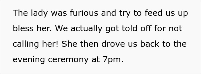 "Always Read The Wedding Invitation Small Print": 2 Guests Leave Wedding Mortified "Always Read The Wedding Invitation Small Print": 2 Guests Leave Wedding Mortified