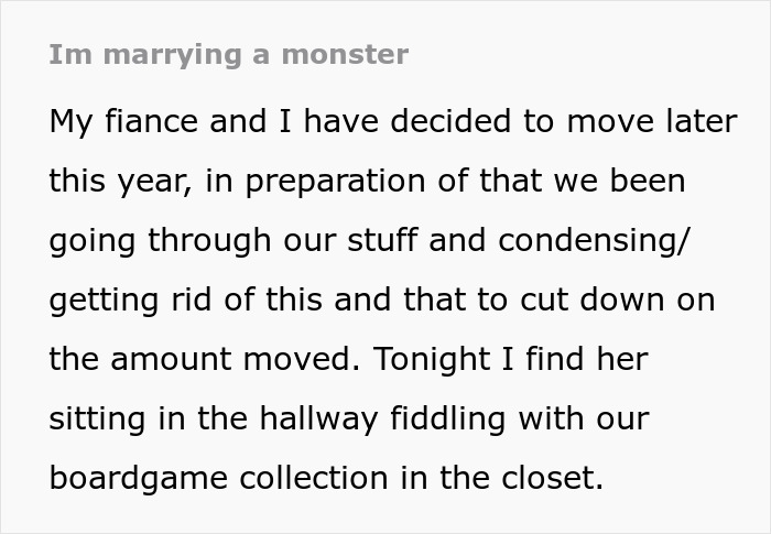 Man Terrified Of Fiancée Saving Space By Bagging Board Games Into Ziplocs Man Terrified Of Fiancée Saving Space By Bagging Board Games Into Ziplocs