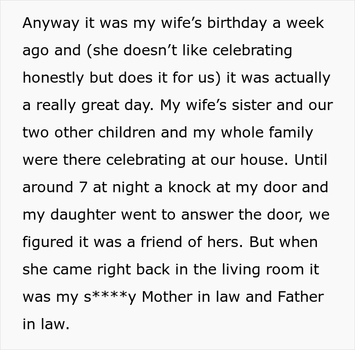 Dad Explains To His 16YO That Her Grandparents Abused Her Mom, She Invites Them Over To Her Birthday Dad Explains To His 16YO That Her Grandparents Abused Her Mom, She Invites Them Over To Her Birthday