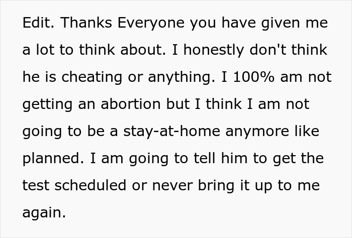 Woman Says She Will Get A Paternity Test If Her Husband Schedules It, He Keeps Delaying Woman Says She Will Get A Paternity Test If Her Husband Schedules It, He Keeps Delaying