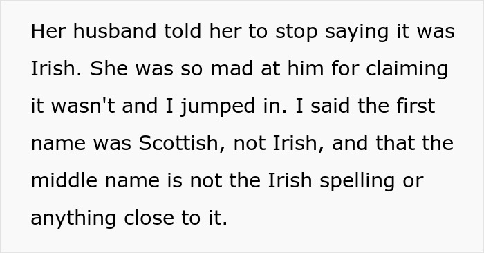 Mom Is Certain Her Baby’s Name Is Irish When It’s Really Not, Gets Upset When It's Pointed Out Mom Is Certain Her Baby’s Name Is Irish When It’s Really Not, Gets Upset When It's Pointed Out