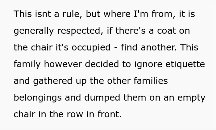 Family Regret Taking Someone Else's Theater Seats After They See What Seats They Got Family Regret Taking Someone Else's Theater Seats After They See What Seats They Got