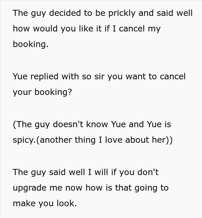 Entitled Hotel Guest Calls Concierge A “Little Girl” When She Doesn’t Do His Bidding, Regrets It Entitled Hotel Guest Calls Concierge A “Little Girl” When She Doesn’t Do His Bidding, Regrets It