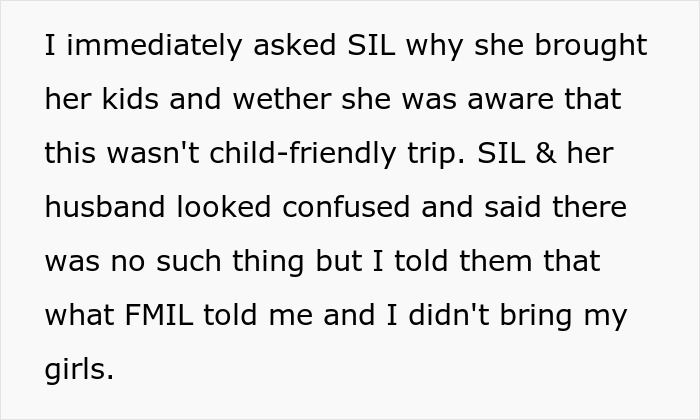 Woman Cancels Her Ticket And Leaves Family Vacation After Learning MIL Excluded Her Kids Only Woman Cancels Her Ticket And Leaves Family Vacation After Learning MIL Excluded Her Kids Only