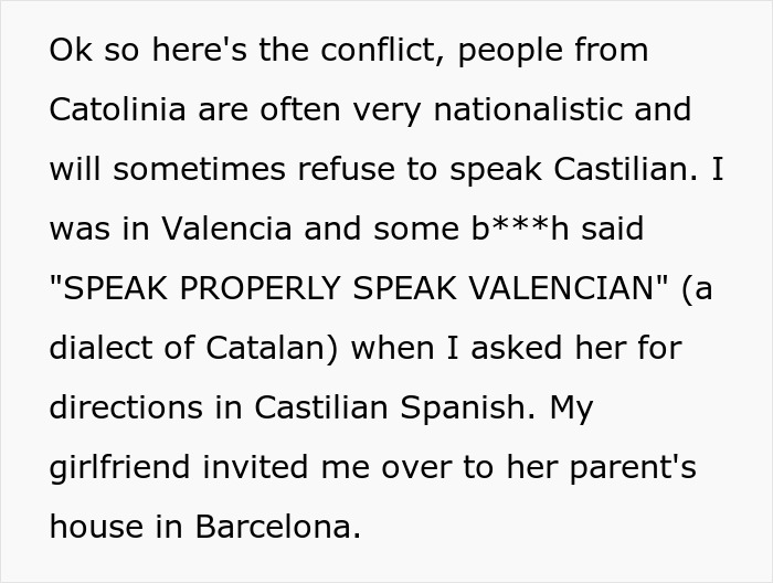 Woman’s Family Keeps Responding To Her BF In A Language That He Doesn’t Understand, He Leaves Dinner Woman’s Family Keeps Responding To Her BF In A Language That He Doesn’t Understand, He Leaves Dinner
