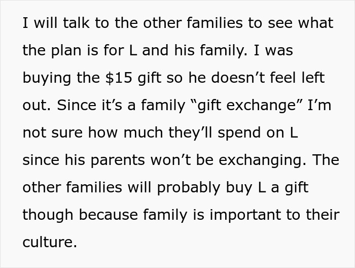 “AITA For Not Gifting My Nephew As Nice A Gift As His Cousin’s Because His Parents Are Poor?”