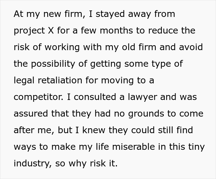 Woman Resigns After Being Removed From A Project, Watches Company Crumble Down At Her New Job Woman Resigns After Being Removed From A Project, Watches Company Crumble Down At Her New Job