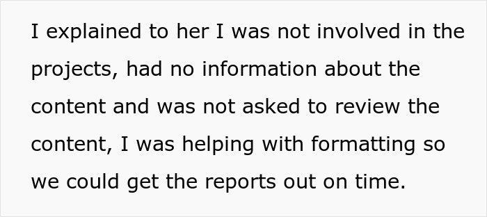 Woman Resigns After Being Removed From A Project, Watches Company Crumble Down At Her New Job Woman Resigns After Being Removed From A Project, Watches Company Crumble Down At Her New Job