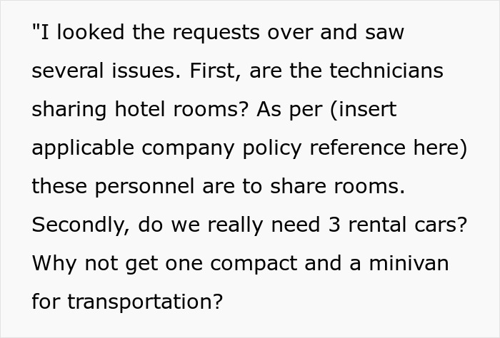 Company Thinks $35k For A Business Trip Is Absurd, Ends Up Paying Even More Company Thinks $35k For A Business Trip Is Absurd, Ends Up Paying Even More