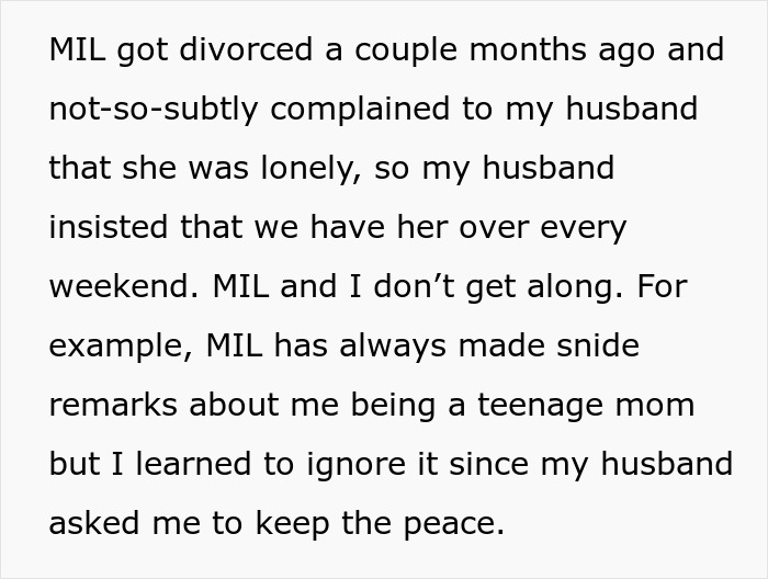 Woman Refuses To Downplay Her Boundary And Leaves MIL In A Parking Lot, Asks If She Was Wrong Woman Refuses To Downplay Her Boundary And Leaves MIL In A Parking Lot, Asks If She Was Wrong