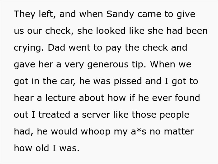 Mean Couple Makes A Waitress Cry, This Dad Makes His Daughter Cry From Laughter With His Revenge Mean Couple Makes A Waitress Cry, This Dad Makes His Daughter Cry From Laughter With His Revenge