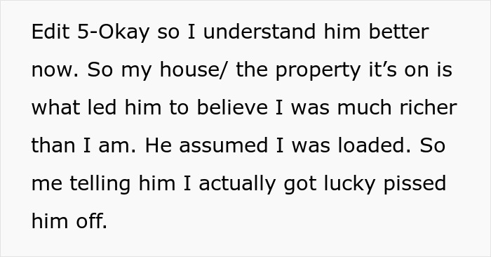 Woman Shocked At BF’s Fit Over How She Afforded Her Home, Learns He’s A “Deluded” Gold Digger
