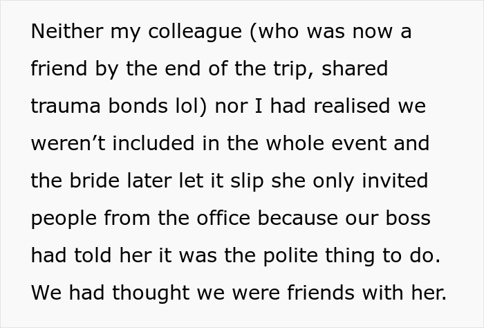 "Always Read The Wedding Invitation Small Print": 2 Guests Leave Wedding Mortified "Always Read The Wedding Invitation Small Print": 2 Guests Leave Wedding Mortified