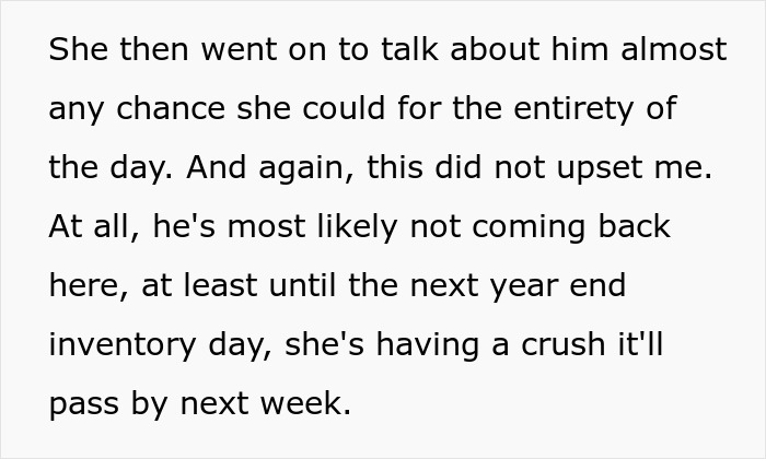 "Do You Have A Crush On My Husband?": Coworker Crosses Major Boundary, Regrets It "Do You Have A Crush On My Husband?": Coworker Crosses Major Boundary, Regrets It