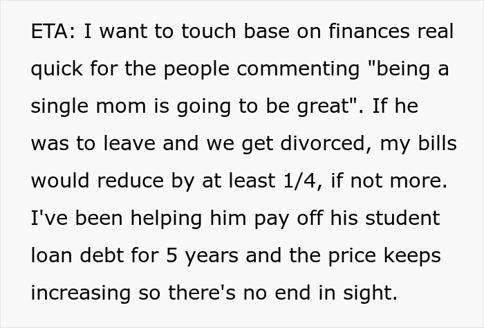 Woman Is Tired Of MIL Acting Like Her Son Is Her Husband, Decides On Divorce Woman Is Tired Of MIL Acting Like Her Son Is Her Husband, Decides On Divorce