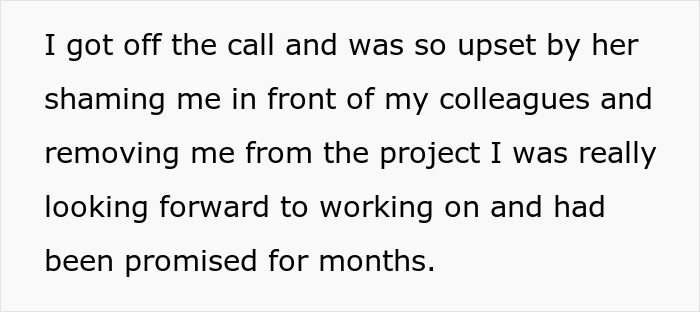 Woman Resigns After Being Removed From A Project, Watches Company Crumble Down At Her New Job Woman Resigns After Being Removed From A Project, Watches Company Crumble Down At Her New Job