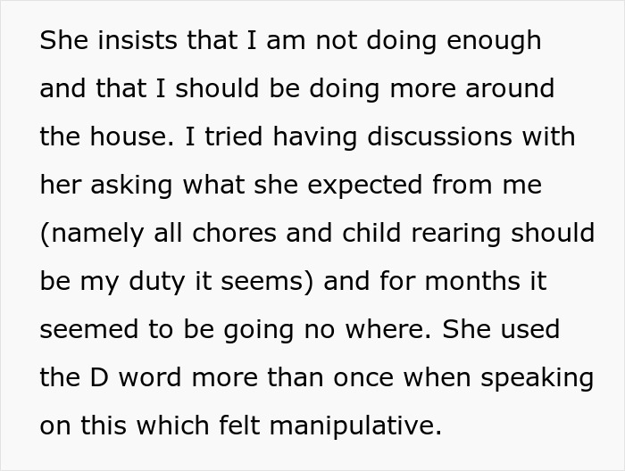 Husband Tries To Figure Out Why His Wife Is Pressuring Him To Take On More Chores, Tragedy Ensues Husband Tries To Figure Out Why His Wife Is Pressuring Him To Take On More Chores, Tragedy Ensues