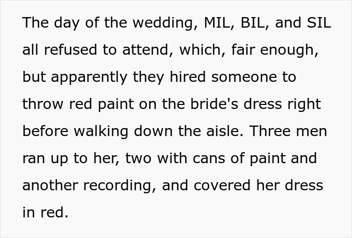 MIL From Hell Goes Out Of Her Way To Ruin Son’s Wedding, Now The Entire Town Hates Her