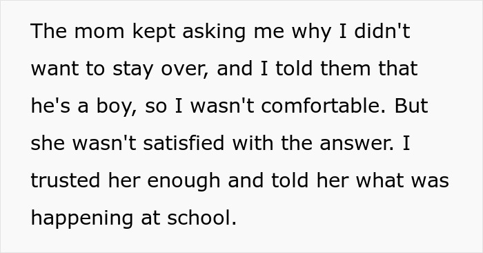 Woman Is Incredibly Enraged After 18 Y.O. Girl Refuses To Sleep Over With Her Son Of Same Age Woman Is Incredibly Enraged After 18 Y.O. Girl Refuses To Sleep Over With Her Son Of Same Age
