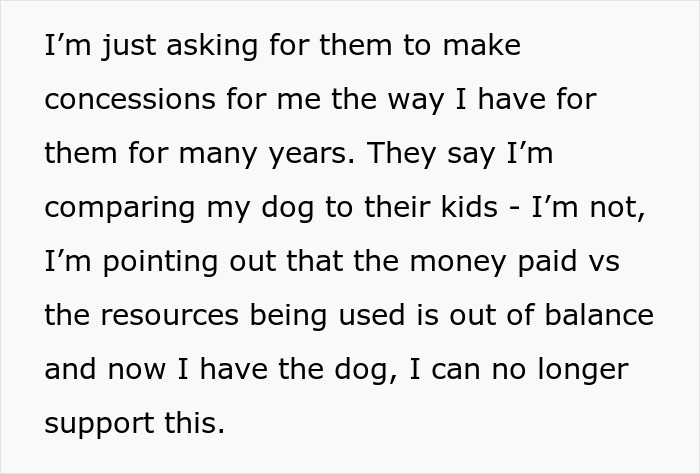 Friends Forbid Woman From Bringing Dog On Trip, Are Shocked When She Refuses To Pay For Their Kids