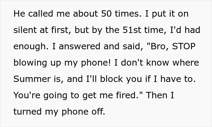 Woman Says She Won’t Apologize To Friend’s BF For Losing Her Cool After His 51st Call To Her Woman Says She Won’t Apologize To Friend’s BF For Losing Her Cool After His 51st Call To Her
