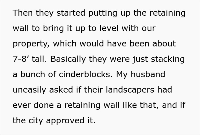 “Husband Tries To Warn Neighbors About Their Landscaping, Gets Told To Mind His Own Business”