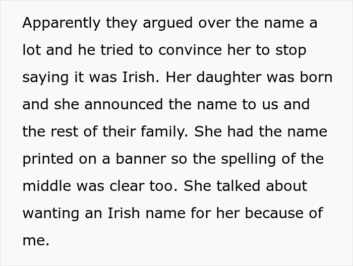 Mom Is Certain Her Baby’s Name Is Irish When It’s Really Not, Gets Upset When It's Pointed Out Mom Is Certain Her Baby’s Name Is Irish When It’s Really Not, Gets Upset When It's Pointed Out