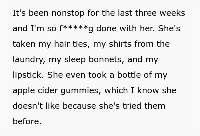 SIL Uses Her Baby As A Shield, Keeps Stealing This Woman's Stuff, Regrets It Dearly SIL Uses Her Baby As A Shield, Keeps Stealing This Woman's Stuff, Regrets It Dearly