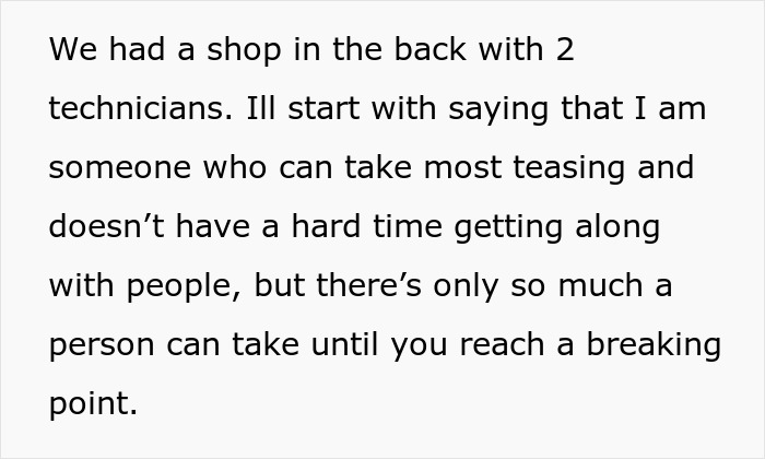 Person Keeps Getting Bullied At Work, Makes The Bully Cry When They Stand Up For Themselves Person Keeps Getting Bullied At Work, Makes The Bully Cry When They Stand Up For Themselves