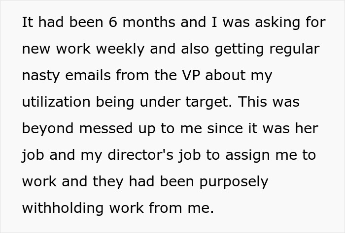 Woman Resigns After Being Removed From A Project, Watches Company Crumble Down At Her New Job Woman Resigns After Being Removed From A Project, Watches Company Crumble Down At Her New Job