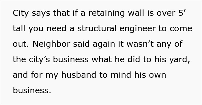 “Husband Tries To Warn Neighbors About Their Landscaping, Gets Told To Mind His Own Business”