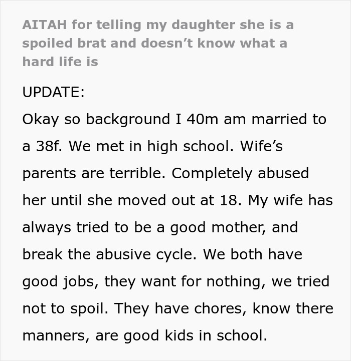 Dad Explains To His 16YO That Her Grandparents Abused Her Mom, She Invites Them Over To Her Birthday Dad Explains To His 16YO That Her Grandparents Abused Her Mom, She Invites Them Over To Her Birthday