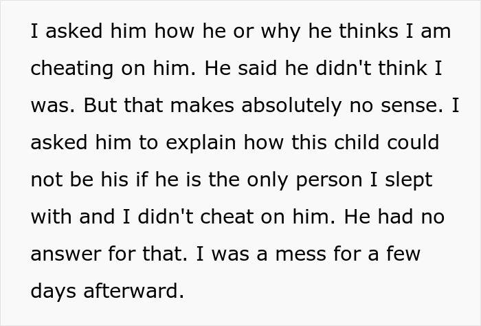 Woman Says She Will Get A Paternity Test If Her Husband Schedules It, He Keeps Delaying Woman Says She Will Get A Paternity Test If Her Husband Schedules It, He Keeps Delaying