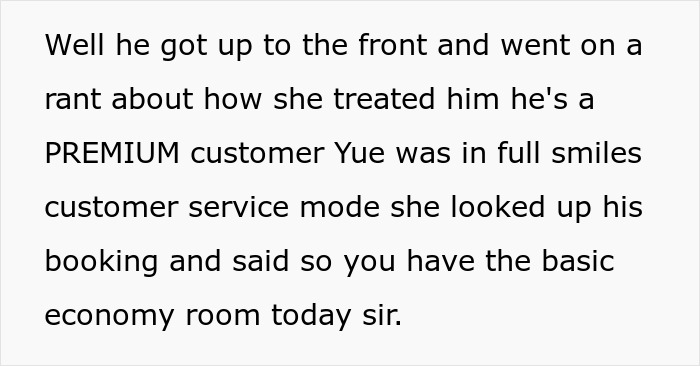 Entitled Hotel Guest Calls Concierge A “Little Girl” When She Doesn’t Do His Bidding, Regrets It Entitled Hotel Guest Calls Concierge A “Little Girl” When She Doesn’t Do His Bidding, Regrets It