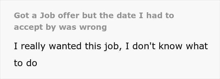 Candidate Fails To Confirm Job Offer As Term Specified In The Letter Apparently Included Holidays Candidate Fails To Confirm Job Offer As Term Specified In The Letter Apparently Included Holidays