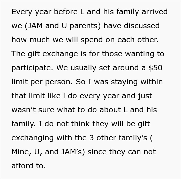 “AITA For Not Gifting My Nephew As Nice A Gift As His Cousin’s Because His Parents Are Poor?”